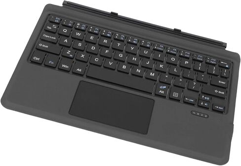 لوحة مفاتيح Focket Trackpad، اتصال مستقر BT5.0، خفيفة الوزن للغاية لأجهزة الكمبيوتر اللوحية Go، لوحة لمس حساسة مع جلد PU سريع الاستجابة لجهاز Go 1 2 3 Tablet (نمط عادي) in Kuwait