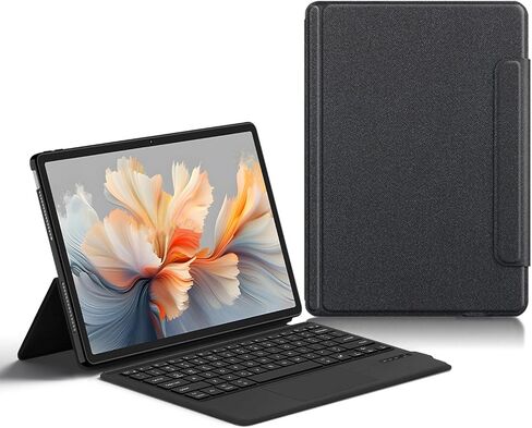 Bluetooth Keyboard Case for Lenovo XiaoXin Pad 11/10.6, Yoga Pad Pro 12.7/GT, Integrated Wireless Touchpad Keyboard (Black,Xiaoxin Pad 2024 11",Integrated Smart Bluetooth Keyboard Stand) in Kuwait