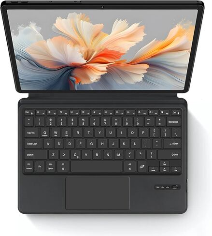 Bluetooth Keyboard Case for Lenovo XiaoXin Pad 11/10.6, Yoga Pad Pro 12.7/GT, Integrated Wireless Touchpad Keyboard (Black,Xiaoxin Pad 2024 11",Integrated Smart Bluetooth Keyboard Stand) in Kuwait