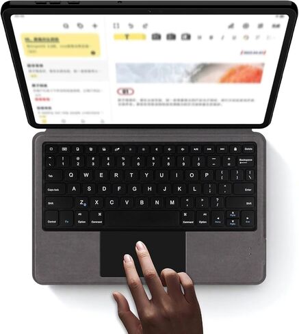 Keyboard Case for Honor Pad Pro 10 /X10 /X9 /X8 11.5-inch,Honor Pad 10 12.1 Inch (Black,Honor Pad X8 Pro 11.5 Inch 2024,Touchpad+Mouse) in Kuwait