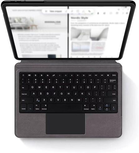 Keyboard Case for Honor Pad Pro 10 /X10 /X9 /X8 11.5-inch,Honor Pad 10 12.1 Inch (Black,Honor Pad X8 Pro 11.5 Inch 2024,Touchpad+Mouse) in Kuwait
