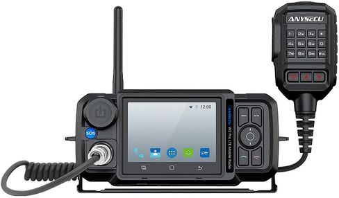 راديو السيارة ANYSECU W2 Pro 4G LTE، أندرويد 11، ذاكرة الوصول العشوائي 2 جيجابايت + ذاكرة الوصول العشوائي 16 جيجابايت، شاشة تعمل باللمس مع نظام تحديد المواقع العالمي (GPS)، BT، واي فاي، تعمل مع Zello، منصة PTT الحقيقية in Kuwait
