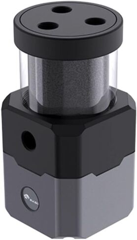 Bykski Full Armor Tube Reservoir with High Flow D5 Pump, 720L/H PWM Control, Available in Four Lengths (B-UL-D5-X-V4-CT60) - 60MM in Saudi Arabia