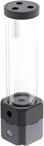 Bykski Full Armor Tube Reservoir with High Flow D5 Pump, 720L/H PWM Control, Available in Four Lengths (B-UL-D5-X-V4-CT60) - 60MM in Saudi Arabia