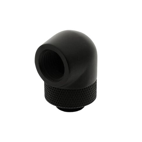 XSPC G1/4" 3/8" ID، 1/2" OD تركيب ضغط V2 (8 عبوات) وG1/4" 90 درجة تركيب دوار V2 (4 عبوات)، أسود غير لامع in Kuwait