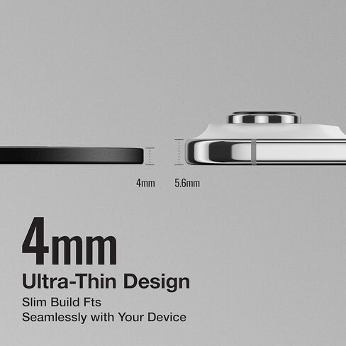 AMAZINGthing [Titan PRO MagFlex Grip Removable Phone Grip & Kickstand, Dual-Magnetic Mount, MagSafe-Compatible for iPhone 17/16/15/14/13/12 and MagSafe Cases Black in Saudi Arabia