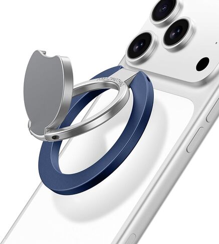 AMAZINGthing [Titan PRO MagFlex Grip Removable Phone Grip & Kickstand, Dual-Magnetic Mount, MagSafe-Compatible for iPhone 17/16/15/14/13/12 and MagSafe Cases Black in Saudi Arabia