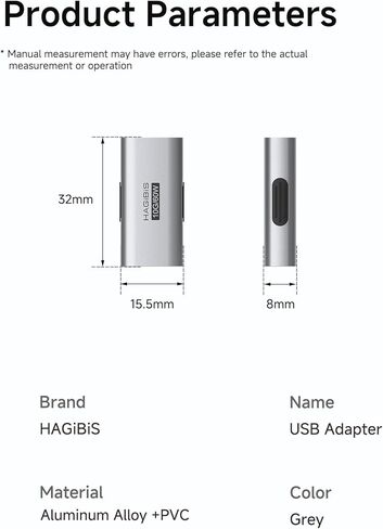 USB 3.2 Adapter 2 Pack, USB A Female to Female Connector OTG Adapter 10Gbps 60W Cable Extender for Laptops Charger PC Car Mouse Keyboard in Kuwait
