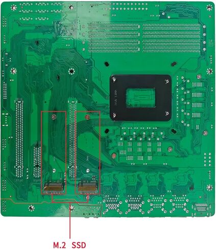 اللوحة الأم NAS بشريحة Z690، اللوحة الأم الصناعية تدعم معالجات Intel 12/13/14th LGA1700، شبكة i226 4x2.5G، 8xSATA، 4K DP HDMI، فتحات PCIE X16/X4، 4*M.2 NVMe، 4*DDR4، جدار حماية لجهاز التوجيه الناعم M-ATX in Kuwait
