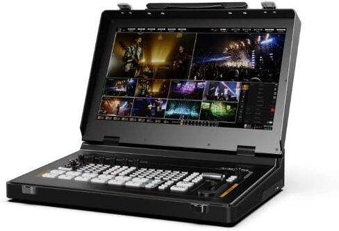 AVMATRIX Shark S6 Plus Portable Video Switcher | 17.3" FHD 6-Channel SDI/HDMI Live Production Switcher | RTMP Streaming, Recording, PTZ Control, USB Capture, XLR Audio with Phantom Power in Kuwait
