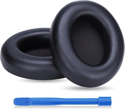 Replacement Ear Pads for Beats Studio Pro Headaphone, Soft and Sweat-Proof Protein PU EarPad for Beats Studio Pro Headaphone, Noise-reducing Memory Foam(Black) in Kuwait
