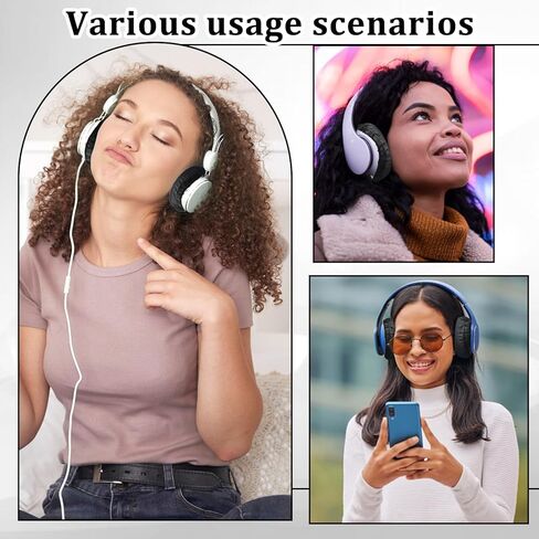 500 PCS Disposable Headphone Covers, 11 cm Headphone Covers Bulk Non-Woven Sanitary Fabric Earphone Cover for Libraries, Gyms, Electronics Stores, Learning, Sports and Gaming-Black in Kuwait
