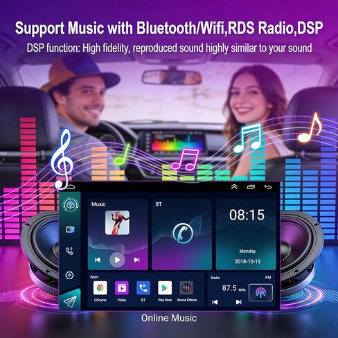 راديو ستيريو للسيارة 4+64G 9in Android 13 لـ Ram 1500 2500 3500 2013-2019 w/GPS للملاحة مع Carplay Android Auto راديو السيارة مع بلوتوث WiFi FM/RDS SWC شاشة مقسمة + كاميرا احتياطية in Kuwait