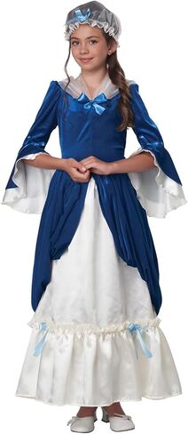 California Costumes girls Colonial Era Dress/Martha Washington in Saudi Arabia