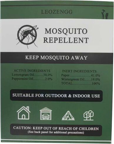 Mosquito Repellent Balls,Mosquito Repellent for Outdoor Patio,Natural Mosquito Deterrent for Outdoor, Yard, Room, Effective Mosquito Control for Camping, Home & Garden - 10 Balls in Kuwait