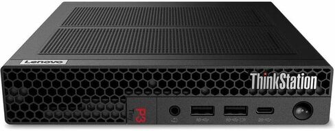 محطة عمل Lenovo ThinkStation P3 Gen 2 30K50057US - 1 × Intel Core Ultra 7 265-16 جيجابايت - 512 جيجابايت SSD - صغير - أسود in Kuwait