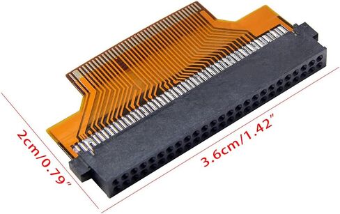 1.8 Inch 40Pin ZIF to 50Pin Converter Plug Computer Hard Drive Memory Card Adapter Power Accessories Computer Accessories in Kuwait