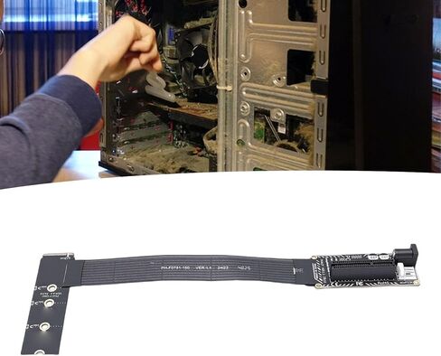محول كابل تمديد مفتاح Fabater PCIe 4.0 x4 إلى M.2 M بسرعة 64 جيجابت في الثانية مع كابل FPC مرن لتوسيع وحدة معالجة الرسومات الجرافيكية الخارجية وSSD، متوافق مع فتحات NVMe 2230 2242 2260 2280 in Kuwait