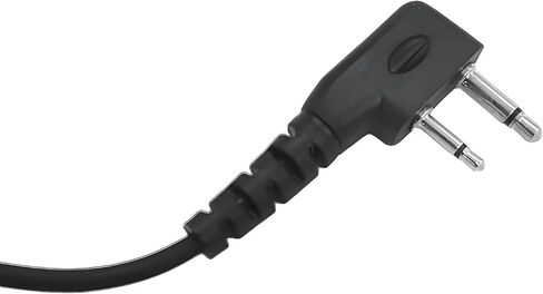2-Pin Acoustic Tube Earpiece with Mic Compatible for Icom Radios IC-V8 V80 V82 V85 F3011 F4011 F3001 F4001 F1000 F2000 T70A F33 F4026 F3G F4G F11 F14 F21 F24 Series in Kuwait