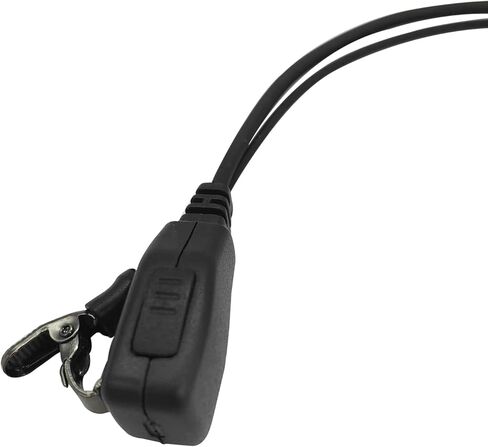 2-Pin Acoustic Tube Earpiece with Mic Compatible for Icom Radios IC-V8 V80 V82 V85 F3011 F4011 F3001 F4001 F1000 F2000 T70A F33 F4026 F3G F4G F11 F14 F21 F24 Series in Kuwait