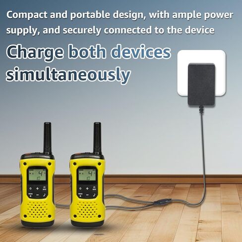 Charger for Motorola Radio Talkabout PMPN4204AR Y-Cable Compatible with Motorola Talkabout T200 T400 T460 T470 T500 T600 T800 with Dual Micro-USB Chargers in Kuwait