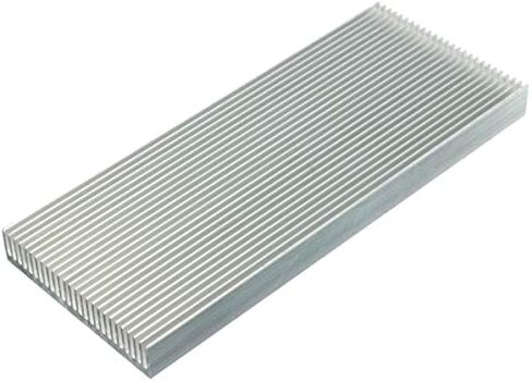 10 قطعة 100x41x8 مللي متر الألومنيوم بالوعة الحرارة بالوعة الحرارة برودة لارتفاع الطاقة LED مكبر للصوت الترانزستور التبريد in Kuwait