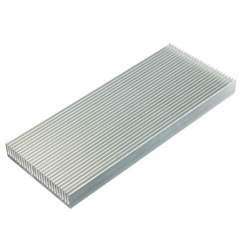 10 قطعة 100x41x8 مللي متر الألومنيوم بالوعة الحرارة بالوعة الحرارة برودة لارتفاع الطاقة LED مكبر للصوت الترانزستور التبريد in Kuwait