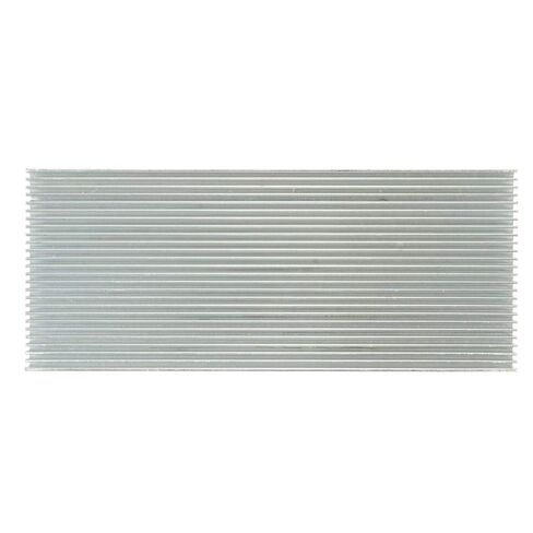10 قطعة 100x41x8 مللي متر الألومنيوم بالوعة الحرارة بالوعة الحرارة برودة لارتفاع الطاقة LED مكبر للصوت الترانزستور التبريد in Kuwait