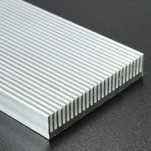10 قطعة 100x41x8 مللي متر الألومنيوم بالوعة الحرارة بالوعة الحرارة برودة لارتفاع الطاقة LED مكبر للصوت الترانزستور التبريد in Kuwait