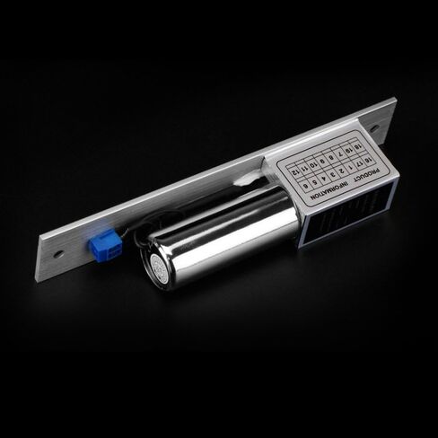 LIBO Electric Bolt Lock 2 Wires Lines DC 12V Fail Safe Electronic Lock Normal Temperature for Glass Wooden Iron Door Access Control System in Kuwait