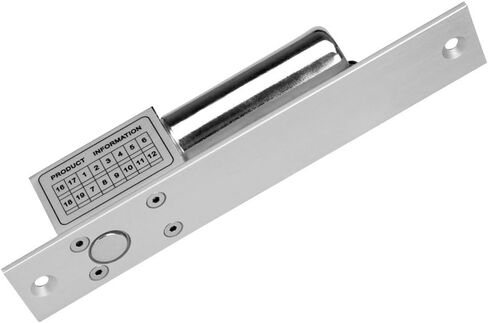 LIBO Electric Bolt Lock 2 Wires Lines DC 12V Fail Safe Electronic Lock Normal Temperature for Glass Wooden Iron Door Access Control System in Kuwait