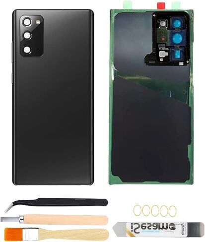 Galaxy Note 20 Rear Back Cover Housing Door Replacement with Pre-Installed Camera Lens+Tools+Pre-Adhesive for Samsung Galaxy Note 20 SM-N980 SM-N981 All Carriers (Grey) in Kuwait