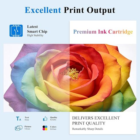 خراطيش حبر 952XL متوافقة مع مجموعة خراطيش الحبر HP 952 التي تعمل مع طابعة HP OfficeJet Pro 8710 7740 8702 8715 8720 7720 8730 حبر الطابعة أسود اللون سماوي أرجواني أصفر 952 حبر (4 عبوات) in Kuwait