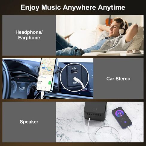 USB C to Aux Cord for Car Compatible with iPhone 17/17Pro/17Pro Max/17Air/16/15, USB C to 3.5mm Audio Aux Jack Cable Type C to 3.5mm Headphone Male Cord Car Cable for Samsung Galaxy S25Ultra, Pixel 10 in Kuwait