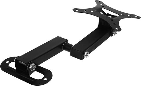 NOLITOY Adjustable Monitor Wall Bracket for 14-27 Inch Screens, Computer and TV Wall Mount with Rotatable Arm, No-Drill Fixed Screen Holder for Home and Office Use in Kuwait