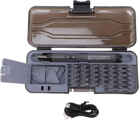 Weytoll Electric Screwdriver Kit, Mini Electric Screwdriver, with 38 Bits, 6 Pry Tools and Storage Case, Precision Screwdriver Set, Portable Cordless Kit for PC, Phone, Electronics Repair in Kuwait