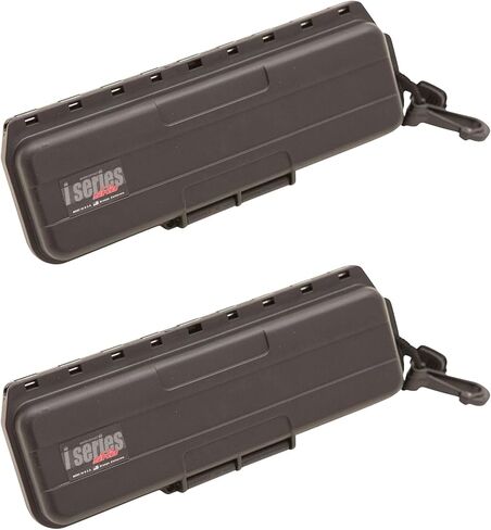 SKB Cases iSeries Hard Exterior Waterproof Watertight Arrow Broadhead Utility Case for Outdoor Camping, Fishing, and Hunting, Black (2 Pack) in Kuwait