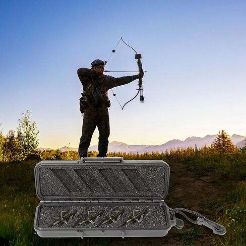 SKB Cases iSeries Hard Exterior Waterproof Watertight Arrow Broadhead Utility Case for Outdoor Camping, Fishing, and Hunting, Black (2 Pack) in Kuwait