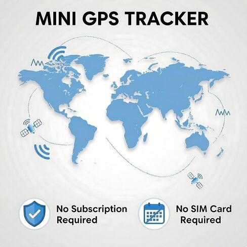 عبوتان من جهاز تعقب GPS للمركبات المزودة بحافظة مغناطيسية تعمل مع Apple Find My (iOS فقط) مقاوم للماء عالمي لتتبع الموقع في الوقت الحقيقي، جهاز مخفي للسيارة، مكتشف بلوتوث، لا يتطلب أي رسوم أو اشتراك in Kuwait