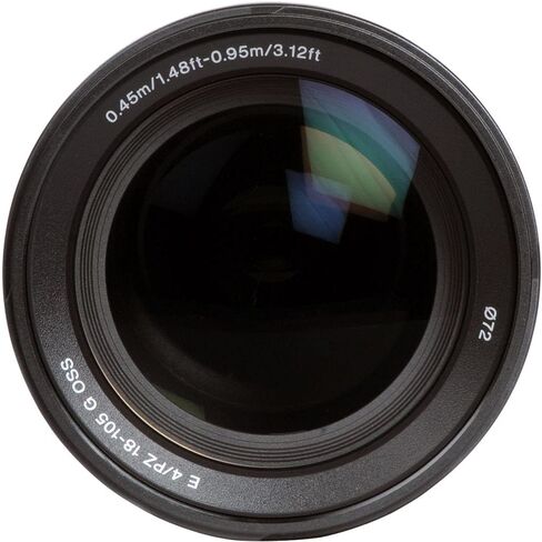 Sony E PZ 18-105mm f/4 G OSS Lens for APS-C E-Mount Cameras with Filter Kit, Lens Cap Keeper, Cleaning Kit, Protective Accessories Bundle in Kuwait