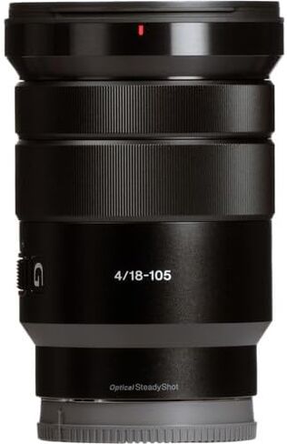 Sony E PZ 18-105mm f/4 G OSS Lens for APS-C E-Mount Cameras with Filter Kit, Lens Cap Keeper, Cleaning Kit, Protective Accessories Bundle in Kuwait