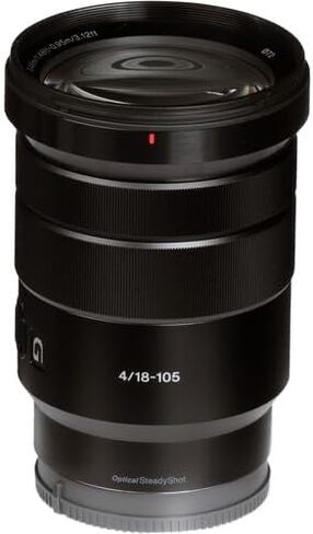 Sony E PZ 18-105mm f/4 G OSS Lens for APS-C E-Mount Cameras with Filter Kit, Lens Cap Keeper, Cleaning Kit, Protective Accessories Bundle in Kuwait