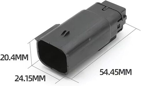 Automotive Cable Connector Molex 8-Pin Waterproof 33472-4801 33482-4879 Male/Female Transducer Plug Adapter & Socket Housing with Terminals (Female) in Saudi Arabia