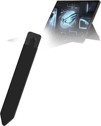 حقيبة BoxWave Stylus متوافقة مع ASUS ROG Flow Z13 (2022) - Stylus PortaPouch، حامل قلم Stylii محمول ذاتي اللصق - أسود داكن in Kuwait