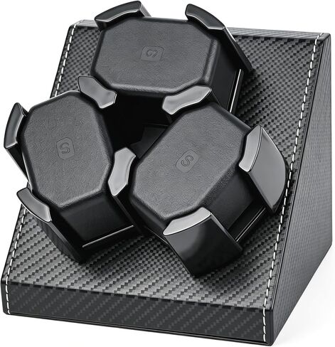 Watch Winder for Automatic Watches Watch Box Automatic Winder Japanese Motor 2 Rotation Modes in Kuwait