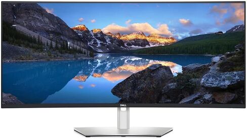 شاشة Dell UltraSharp U3824DW LED مقاس 96.5 سم (38 بوصة) 3840 × W128440892 (شاشة مقاس 96.5 سم (38) 3840 × 1600 بكسل عريضة Quad HD+ LCD باللون الأسود والفضي) in Kuwait