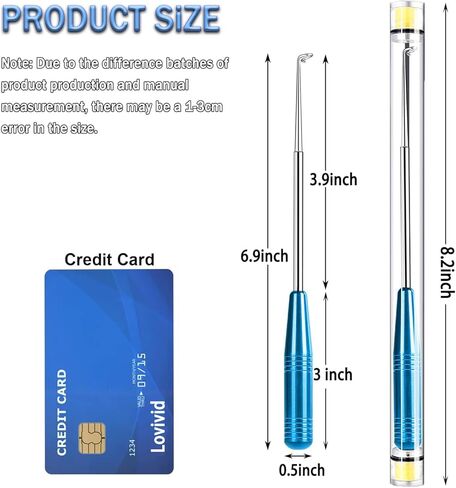 Fish Hook Remover Tool, Fishing Hook Quick Removal Device, Fishing Gear and Accessories Security Extractor Equipment Kits for Adult, Hook Extractor Tools with Storage Tube in Kuwait