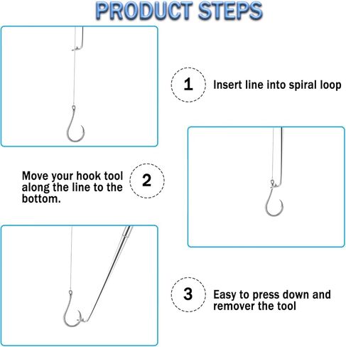 Fish Hook Remover Tool, Fishing Hook Quick Removal Device, Fishing Gear and Accessories Security Extractor Equipment Kits for Adult, Hook Extractor Tools with Storage Tube in Kuwait