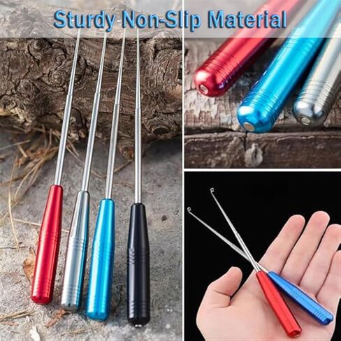 Fish Hook Remover Tool, Fishing Hook Quick Removal Device, Fishing Gear and Accessories Security Extractor Equipment Kits for Adult, Hook Extractor Tools with Storage Tube in Kuwait