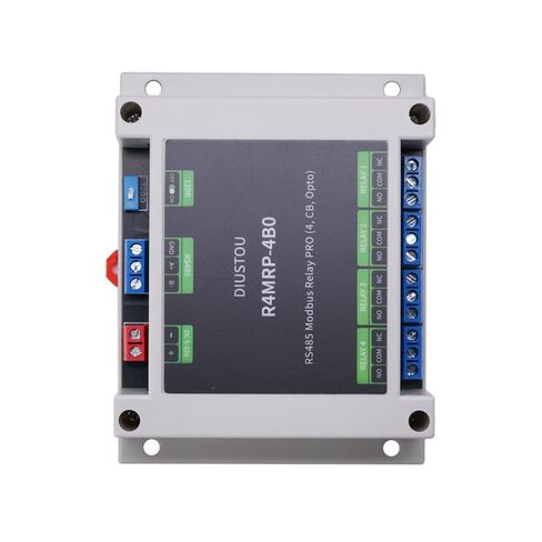 RS485 Relay Modbus RTU Protocol Control 5-32V Voltage Industrial Grade Controller with ABS housing DIN Rail mounting (1-Channel) in Saudi Arabia